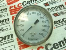 ASHCROFT 1009-0-600PSI