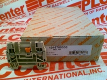 WEIDMULLER 1016700000