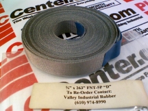 VALLEY INDUSTRIAL RUBBER 3/4X263FNT-5P