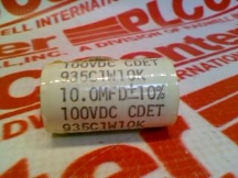 CORNELL DUBILIER 935C1W10K