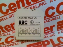 ASEA BROWN BOVERI GH-R-322-0000-VO