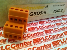 WEIDMULLER GSD5/8-OR