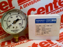 ASHCROFT 25W1005H-02L-AGO-160