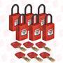 BRADY CPT-RED-25PL-KA6PK